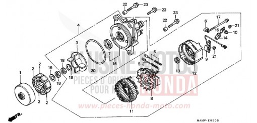 GENERATRICE GL1500AV de 1997